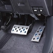 ナポレックス 車用 スポーツペダル 装飾リング LONZA アルミノンスリップリング ブルー 9個入 NAPOLEX LZ-309 18×18×2mm