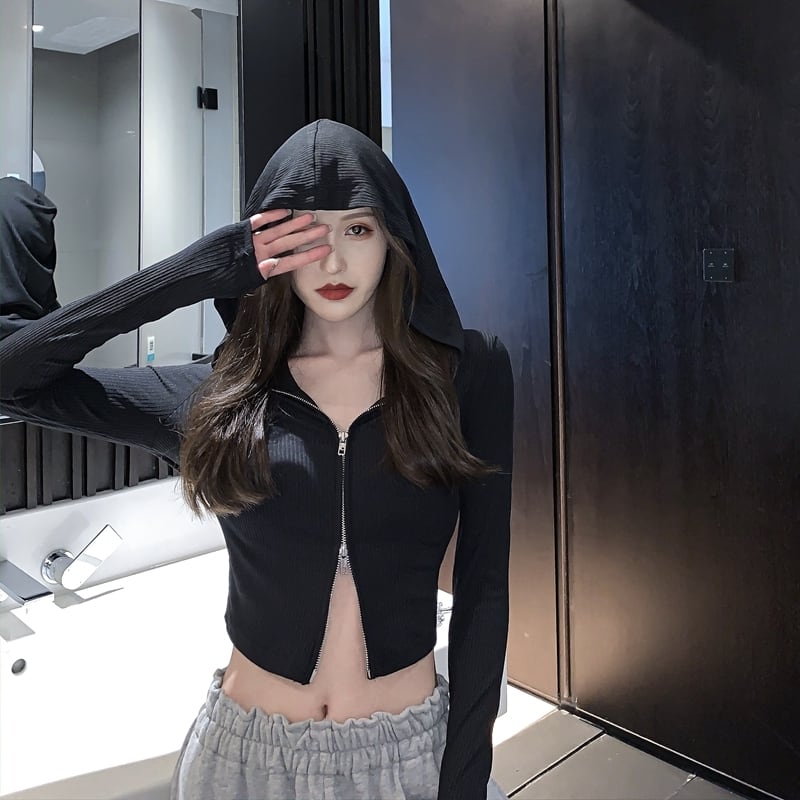 スタイルショートレッドジャケット スプリングスタンダード薄手オータムトップス レトロ 春物 秋物 ドラファッションホール28412112539