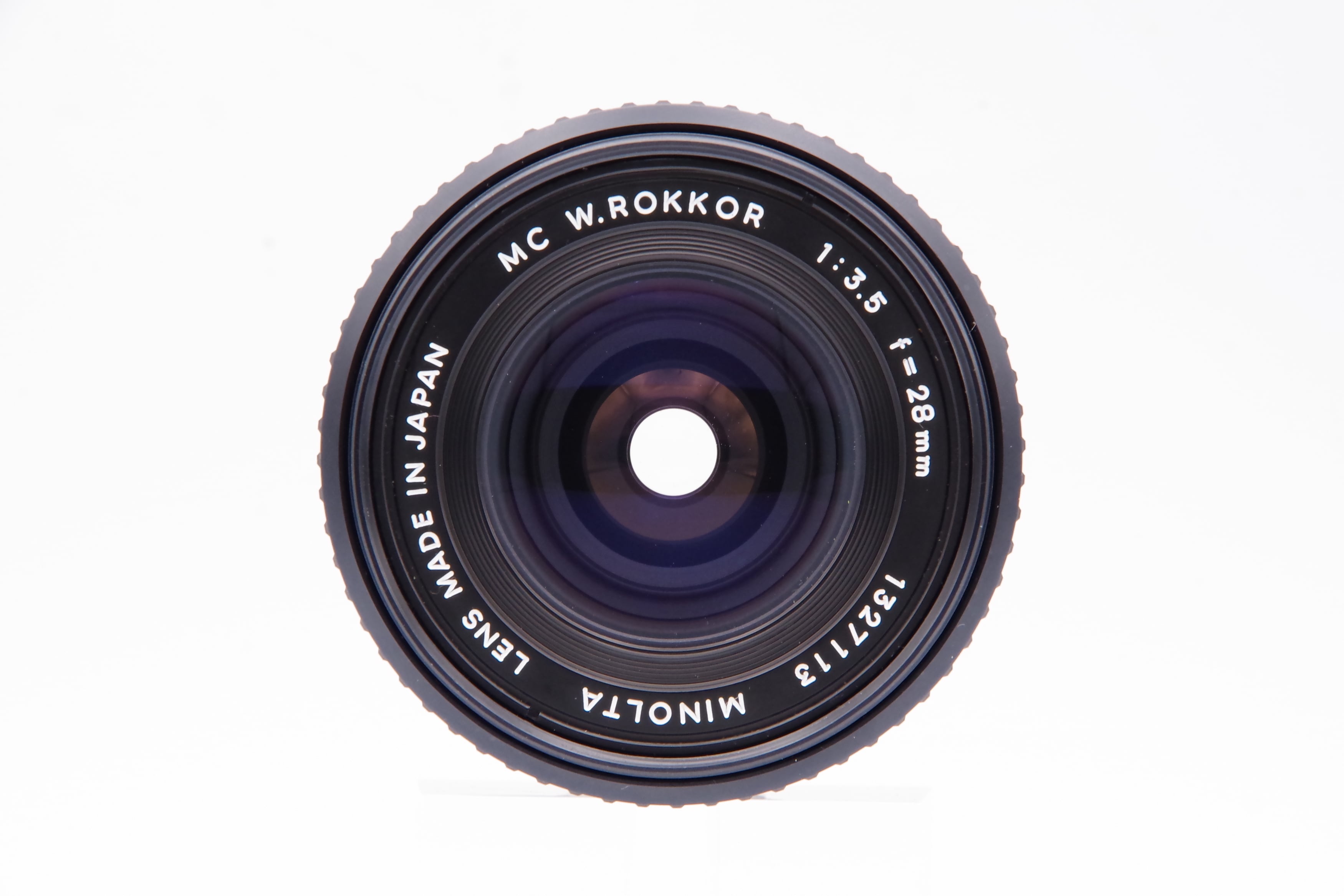 MC W.ROKKOR 28mm F3.5 SR/MDマウント MINOLTA ミノルタ | 近江寫眞機店