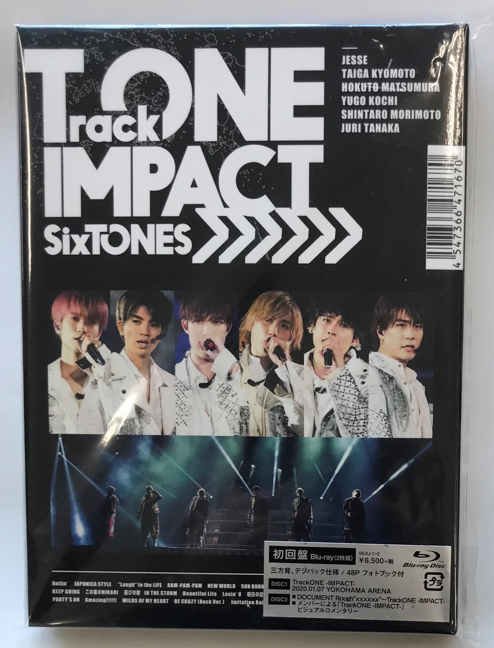 初回盤　SixTONES TrackONE-IMPACT- Blu-ray