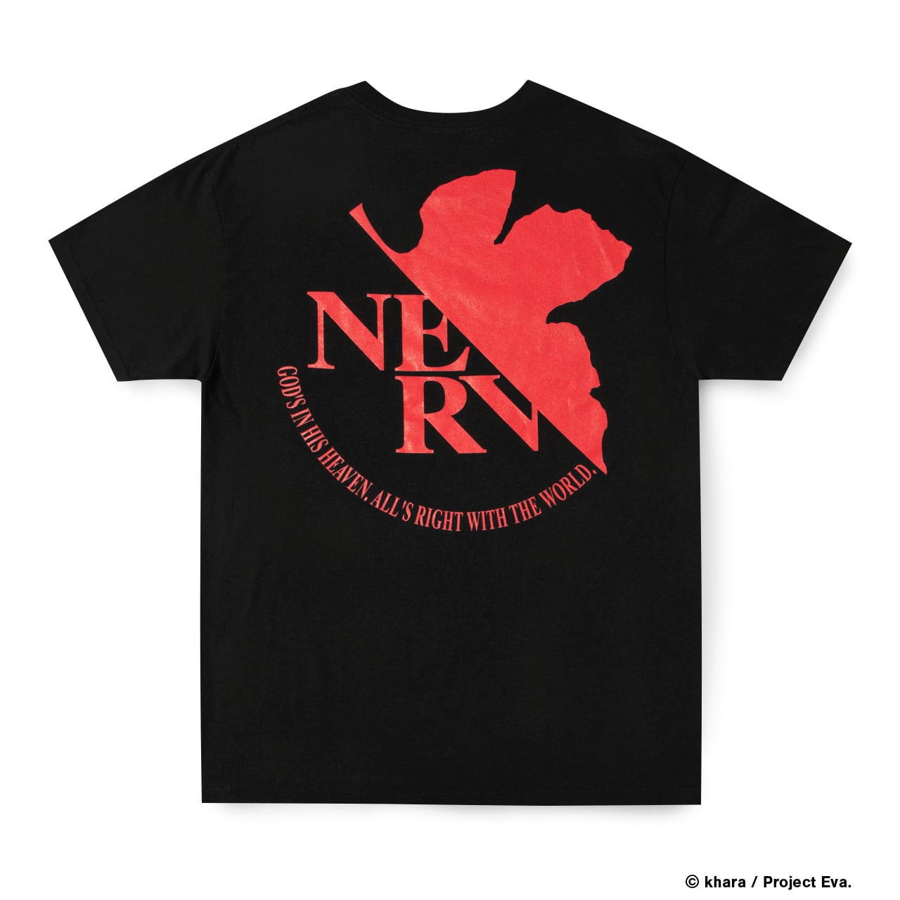 NEON GENESIS EVANGELION × GEEKS RULE SILKSCREEN PRINTING T SHIRT
