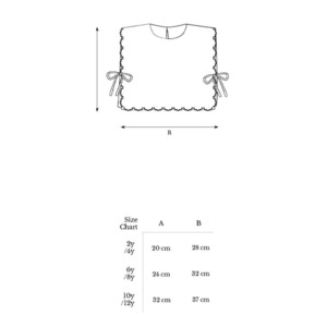 ＜BEBE ORGANIC＞Anais Crochet Vest クロシェ ベスト