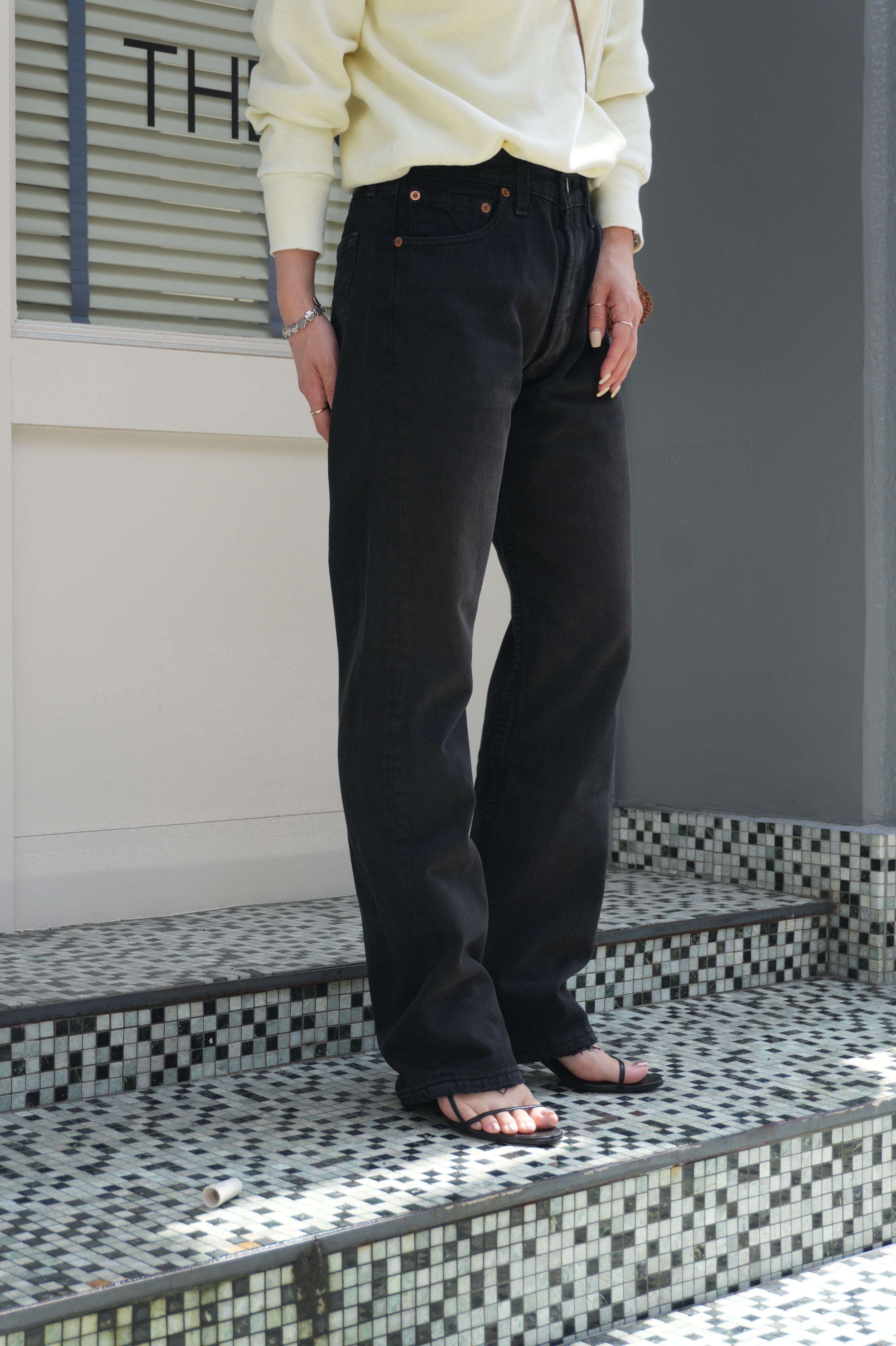 used Levi's 501 denim pants