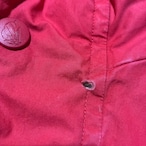 90s NAUTICA / ノーティカ リバーシブル ダウンジャケット / マルチカラー切替 × レッド / オーバーサイズ 防寒 アウトドア