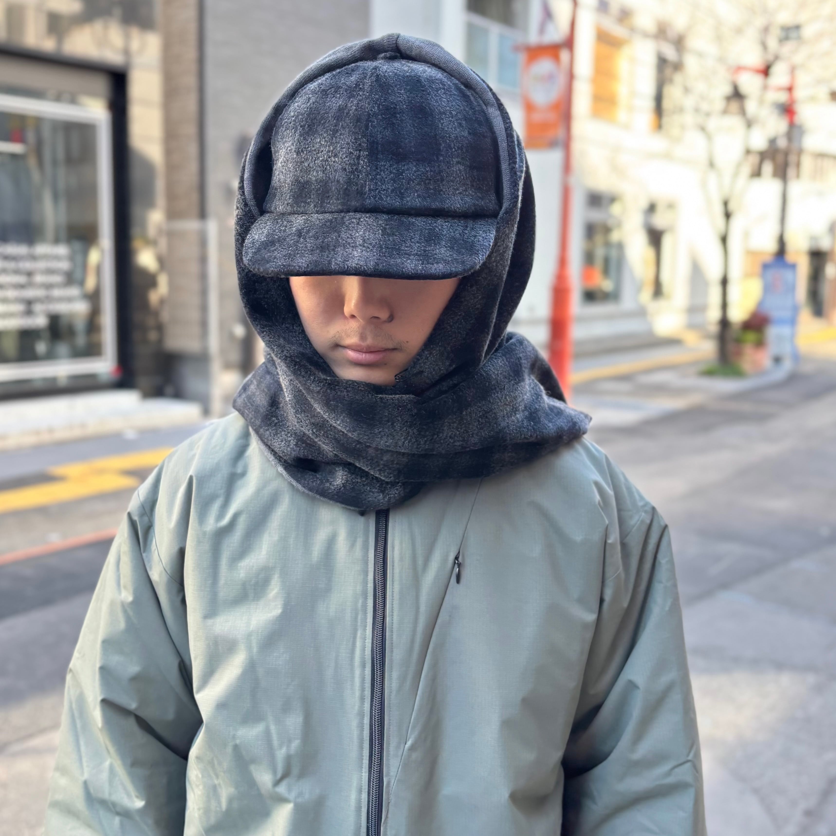 Sublimeroe NEEDLE CHECK REVERSIBLE SHAWL MAFLER / (旧SUBLiME