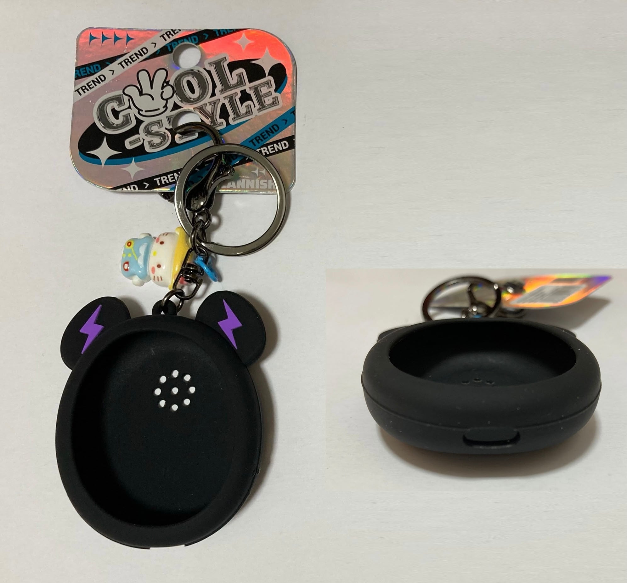 たまごっちユニキャラクターカバーキーホルダーカバー(充電穴付き