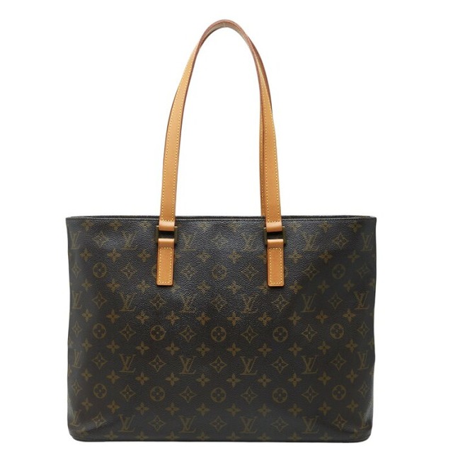 ルイ ヴィトン モノグラム ルコ トートバッグ ショルダーバッグ M51155 ブラウン PVC レザー レディース LOUIS VUITTON 【中古】