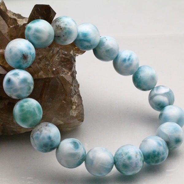 ラリマー ブレスレット 12mm 211-2536 | 天然石・パワーストーンの東昇  