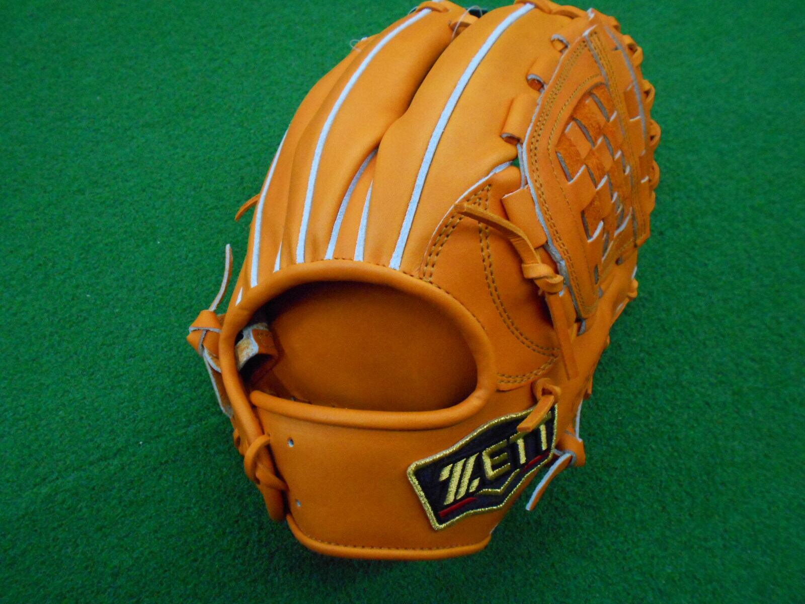 最高品質】硬式内野手用 源田モデル 限定カラーオレンジ ZETT 最高品質】硬式内野手用 源田モデル 限定カラーオレンジ ZETT