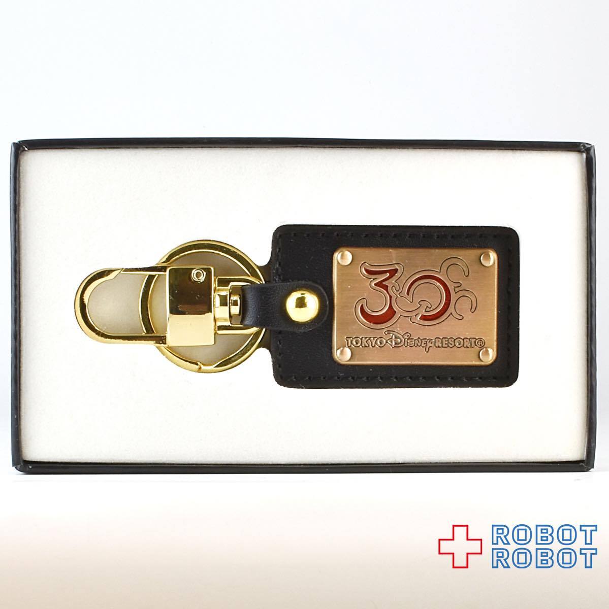 東京ディズニーランド 33キーホルダー TDL 東京ディズニーランド 30周年 クラブ33 キーホルダー 黒