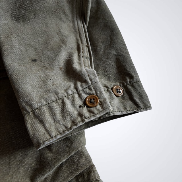 1940s~ HAND PAINTED MEMORIAL HUNTING JACKET