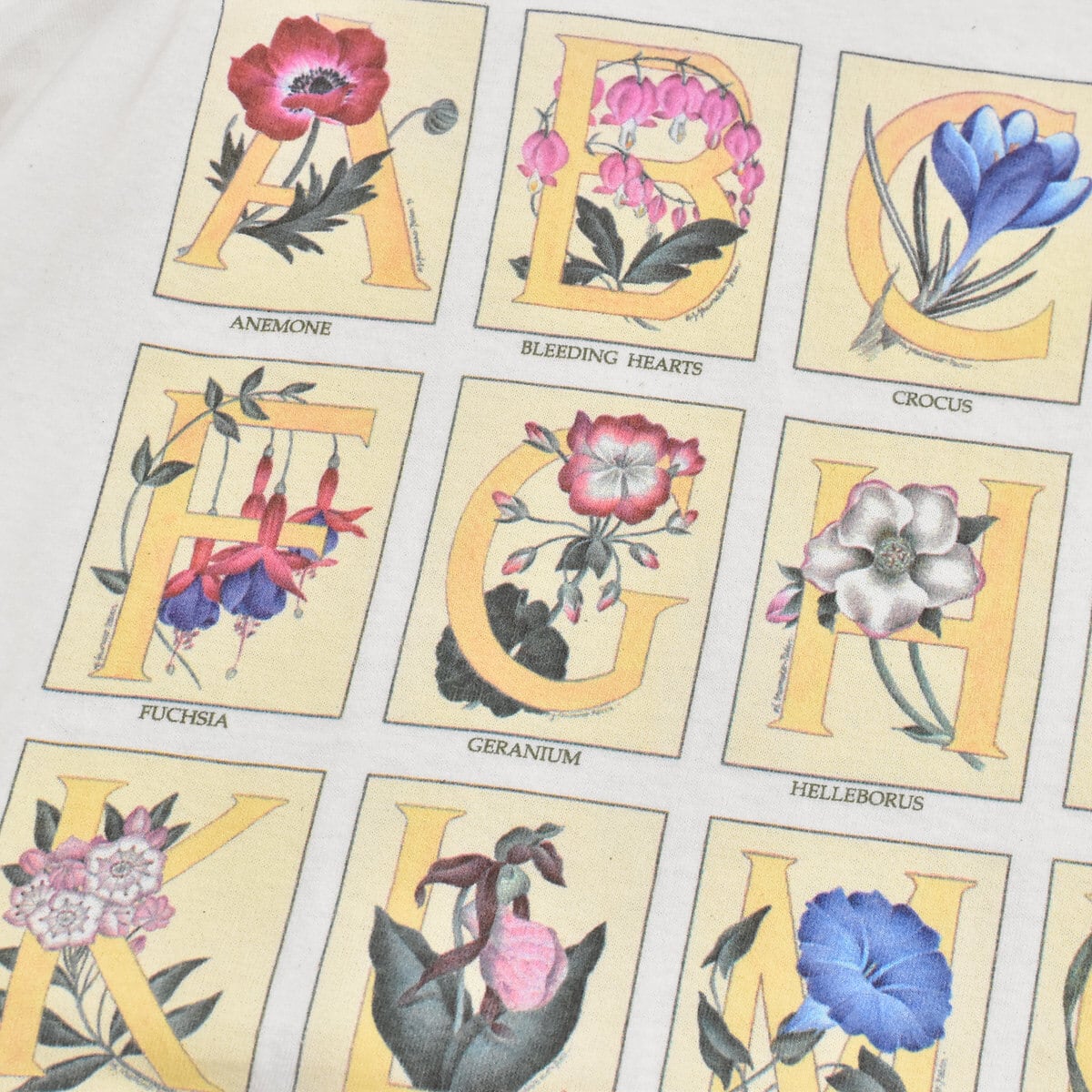 90s】USA製 vintage ラグマット 動物大集合 可愛い アートく芸術