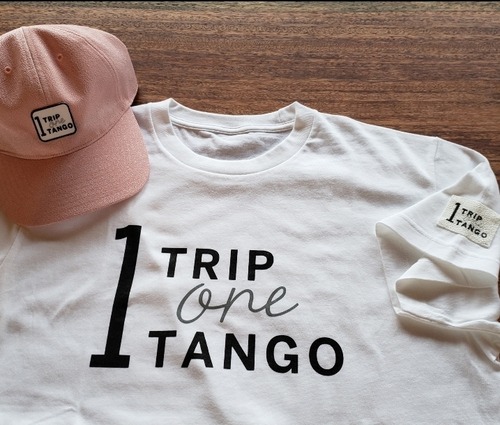 TRIP 1 TANGO ロゴTシャツ ホワイトの別画像