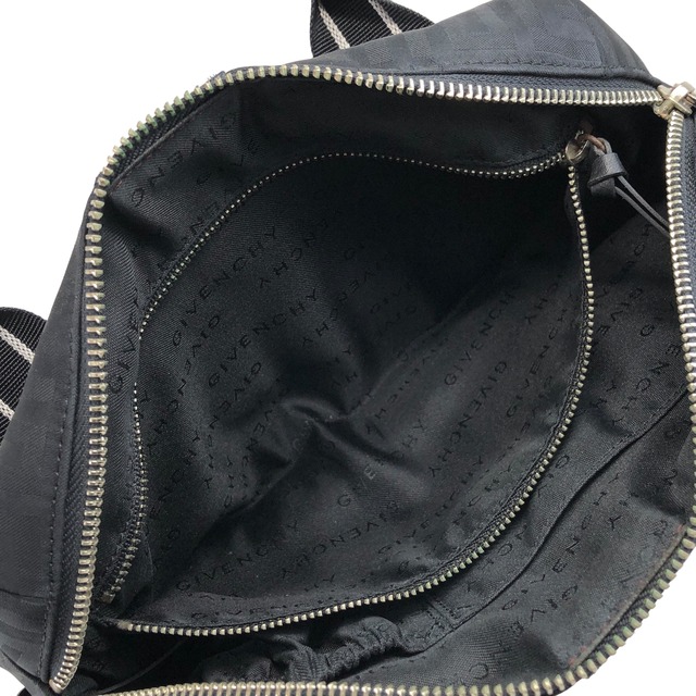 GIVENCHY ジバンシィ ハンドバッグ ブラック ロゴ ナイロン ミニバッグ vintage ヴィンテージ オールド fjwr8t