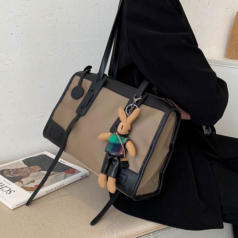 オータムウィンターレディースショルダーバッグレッド 秋物 冬物 ハンドバッグ 手作りハンドバック80912524662