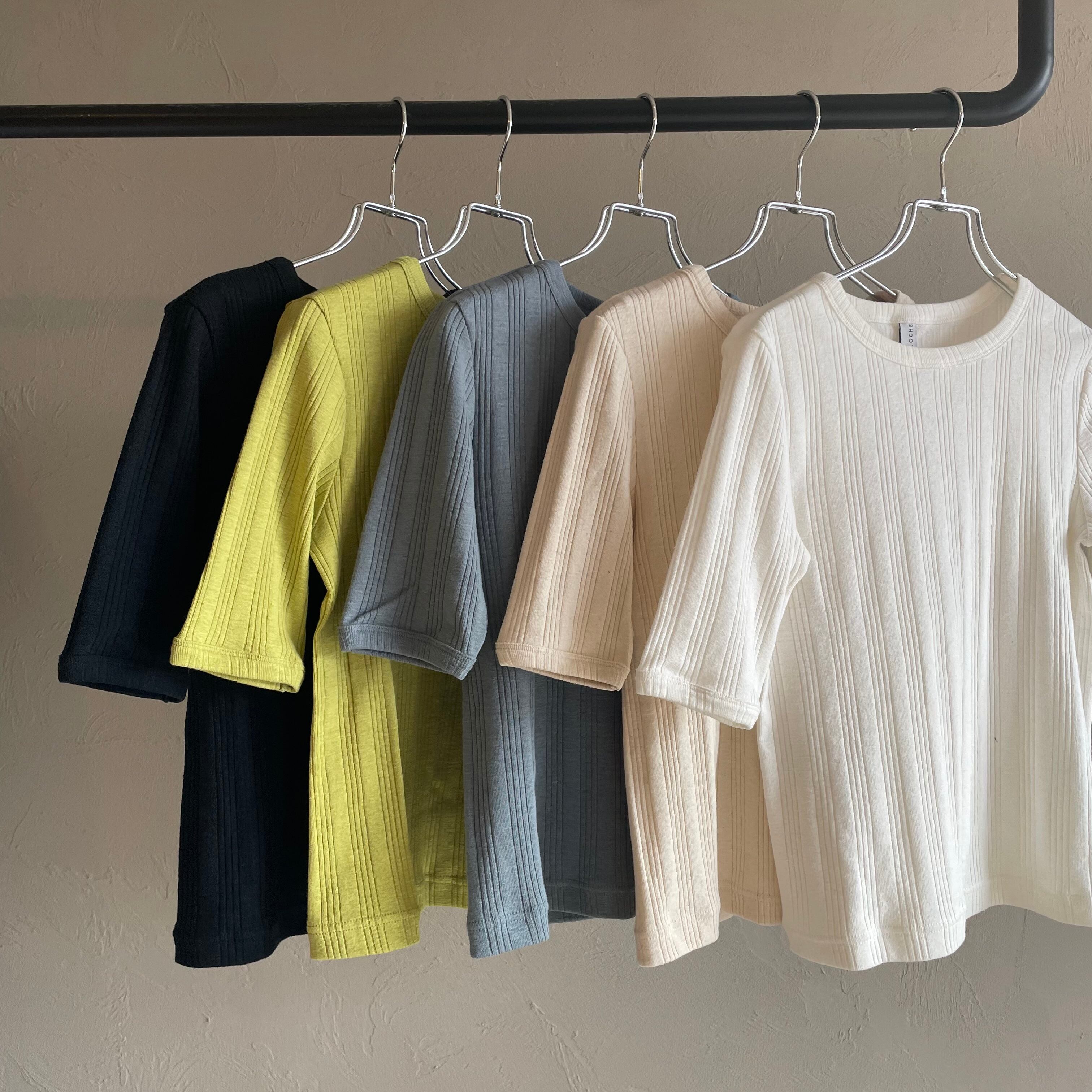 CLOCHE 】マルチリブTシャツ | valance【バランス】福井セレクト