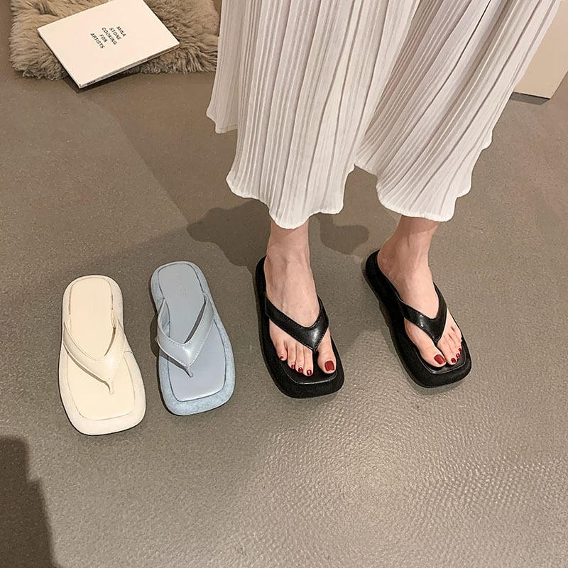 ミュールサマーレッドサンダル 靴 シューズ 夏物 ビーチ フェイクシューズ36866570218