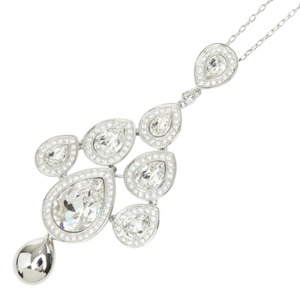 スワロフスキー Sensation センセーション チェーン ネックレス ペンダント シルバー メタル ラインストーン レディース SWAROVSKI 中古