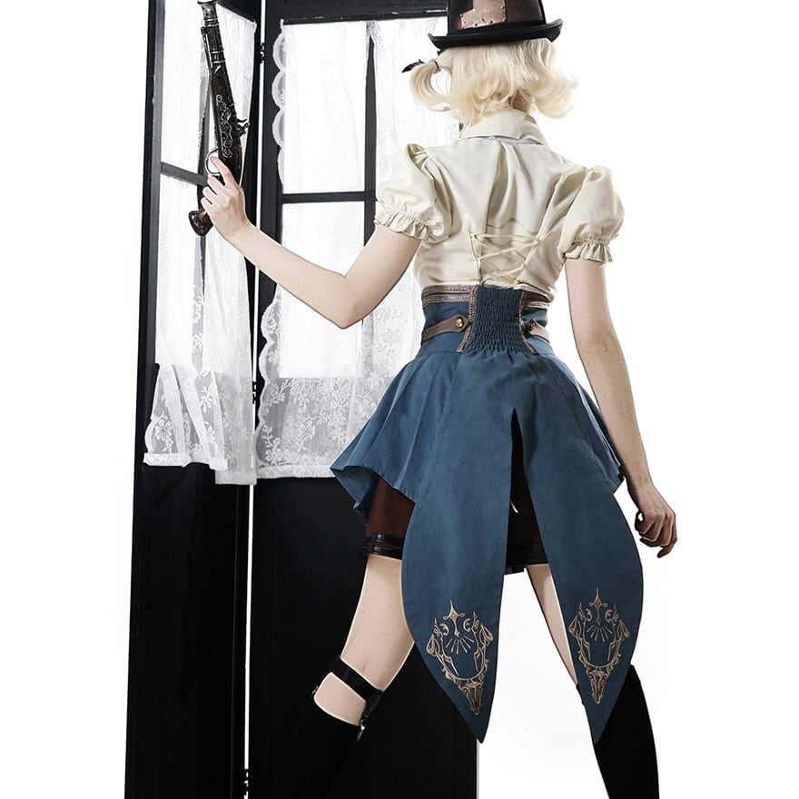 クラシカル 王子系 セットアップ 3点セット スチームパンク 少年装