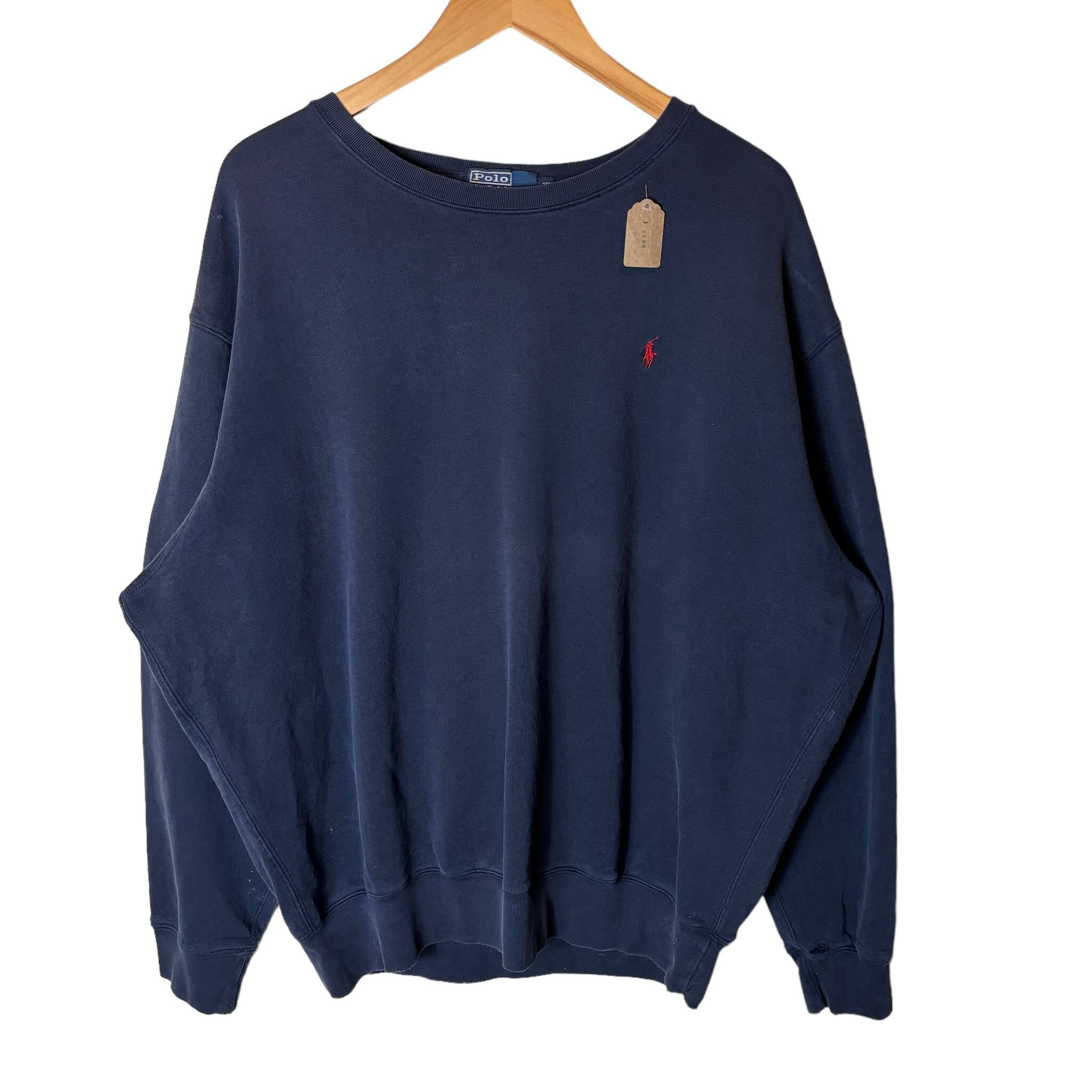 ポロラルフローレン スウェット ネイビー ワンポイント刺繍 No.781