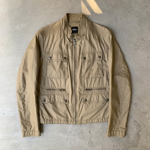 HUGO BOSS / Zip-up mulch pocket jacket