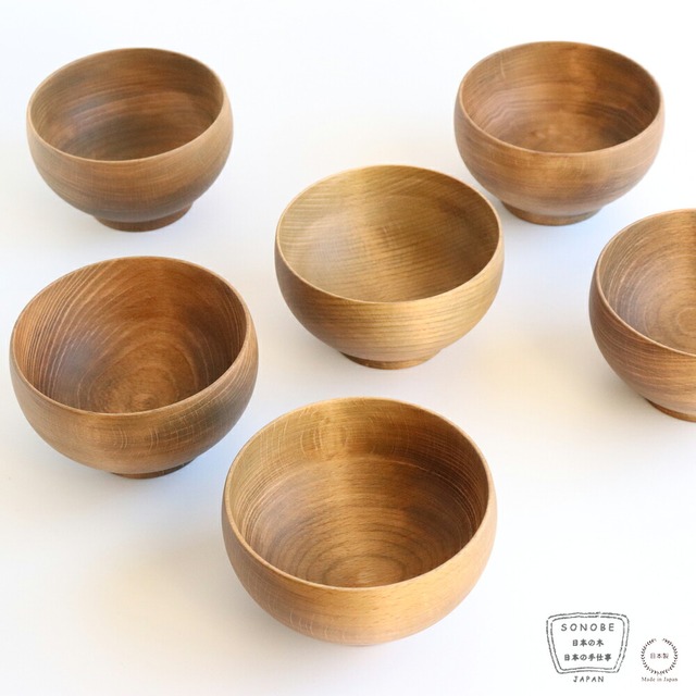 セレクト・ペンギン限定 SONOBE（ ソノベ ） めいぼく椀 （ 中 ） ぶな 鉄媒染