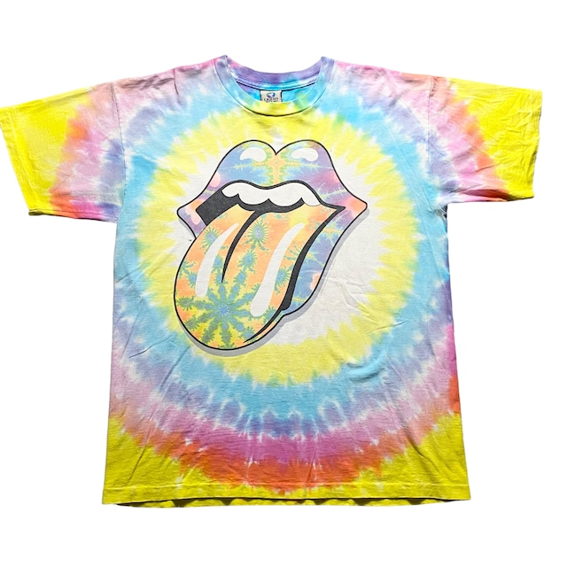 vintage 2002’s THE ROLLING STONES tie dye music tee