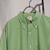 ブルックスブラザーズ　size：16 2/3 ボタンダウンシャツ　長袖　ギンガムチェック　古着