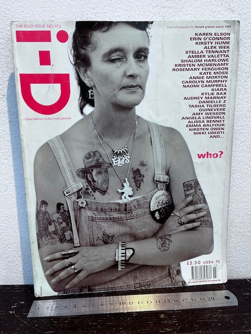 i-D MAGAZINE MARCH 1998 THE EGO ISSUE NO.173