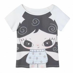 [Two Days off] Original Girl Slim Fit T-Shirt