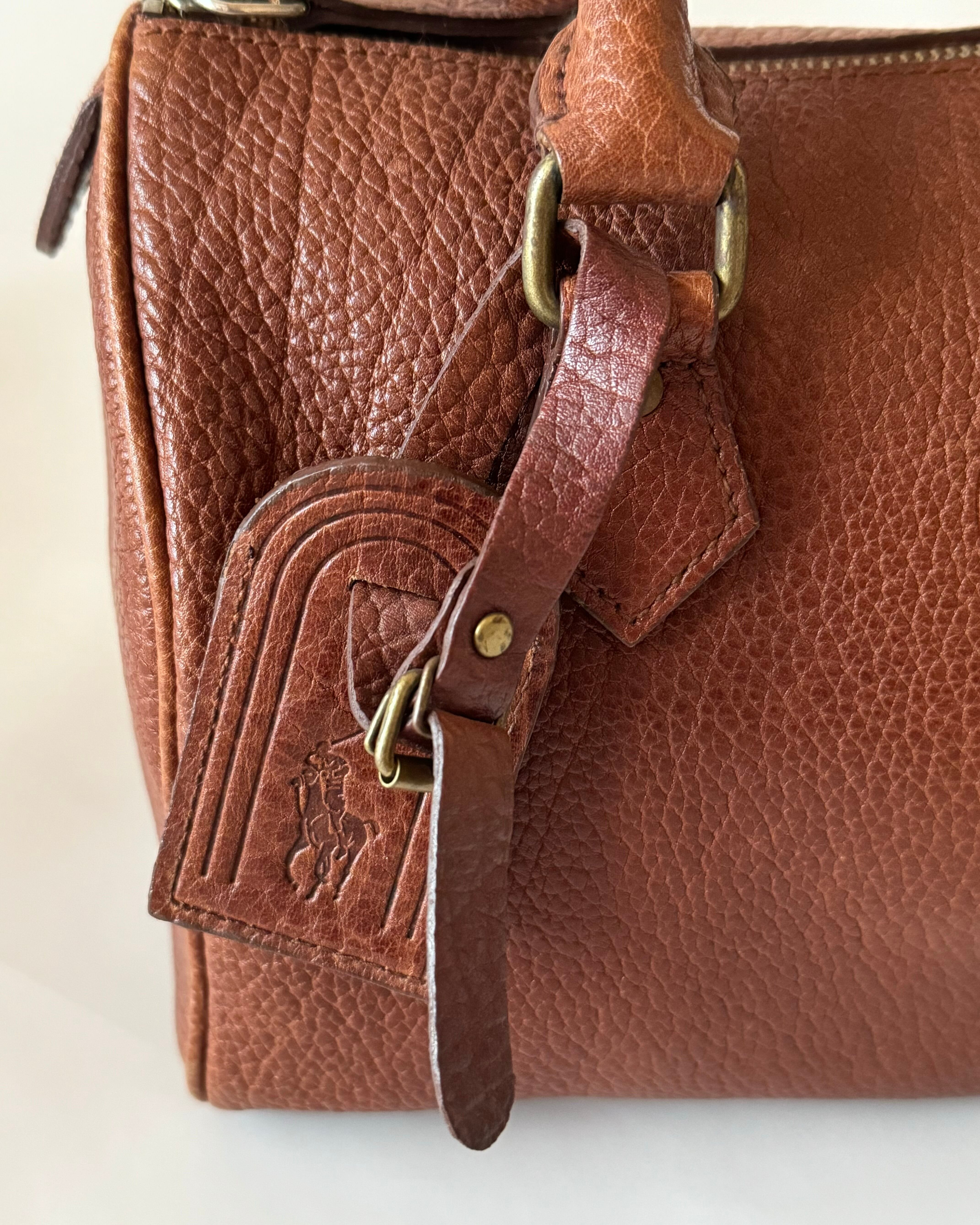 Ralph Lauren Mini Boston Bag 90s | umber_clothing