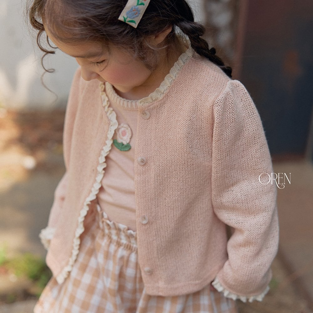 【6/11〆予約】<OREN> Siero cone cardigan