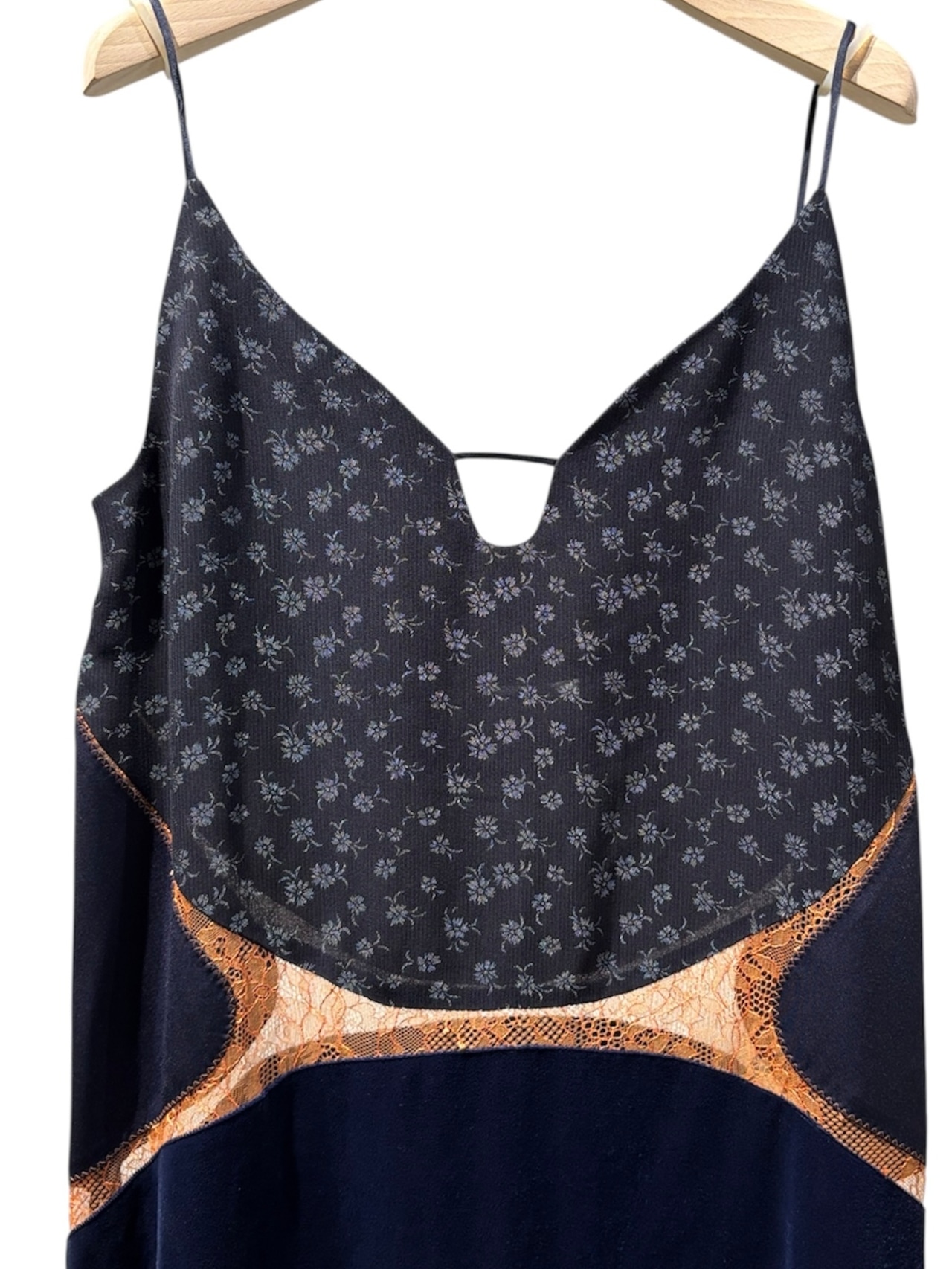 【25AW】Mame Kurogouchi マメ クロゴウチ / Cupro Triacetate Floral Jacquard Camisole Dress - 8