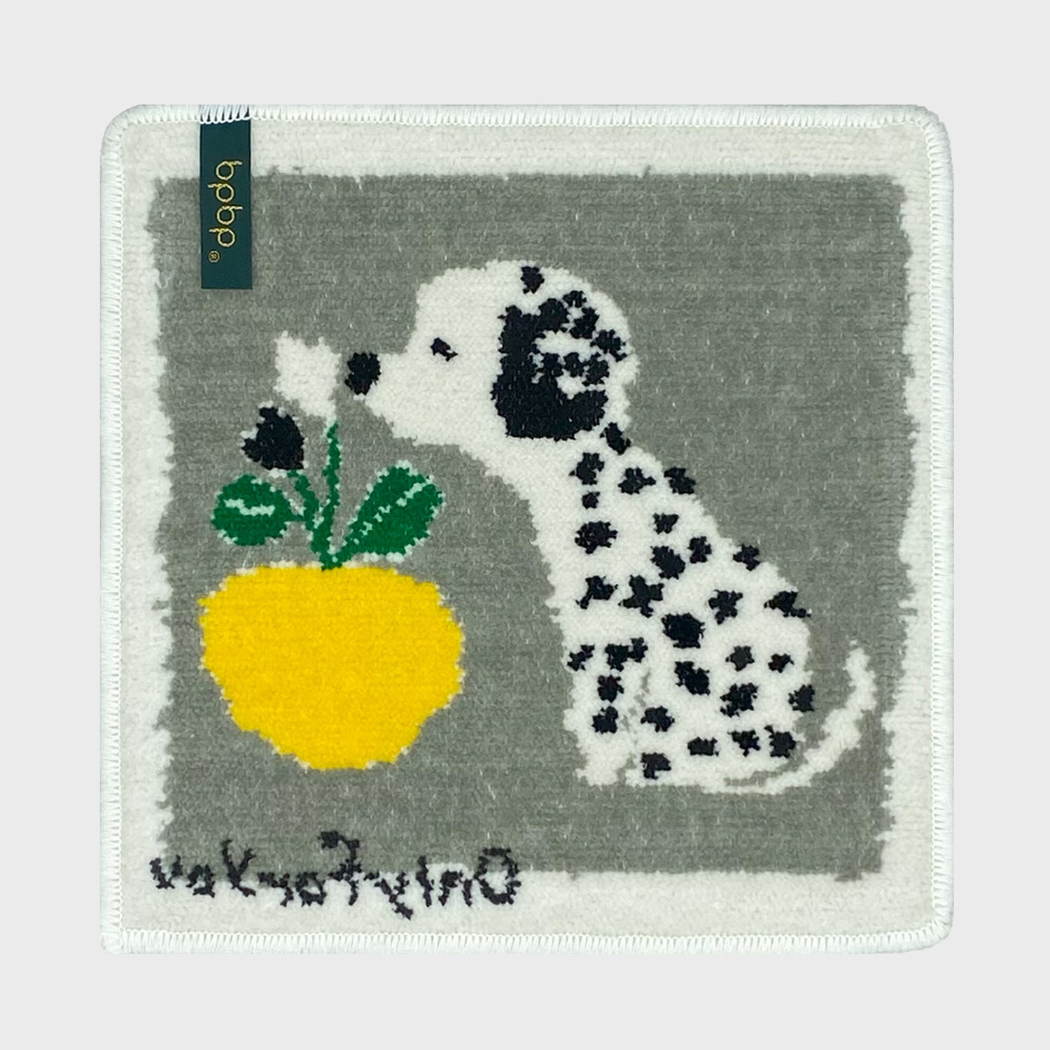 JIN KITAMURA】北村人 CHENILLE HANDKERCHIEF ダルメシアン シェニール