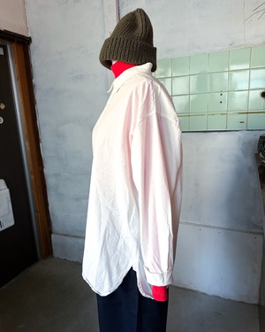 【ARMEN WOMEN】UTILITY REGULAR COLLAR SHIRT