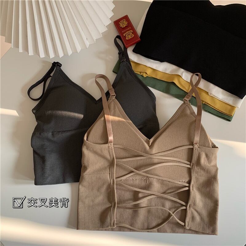 クロスバックサマーショートホルタートップス レディース 夏物 萌量不足9568774583