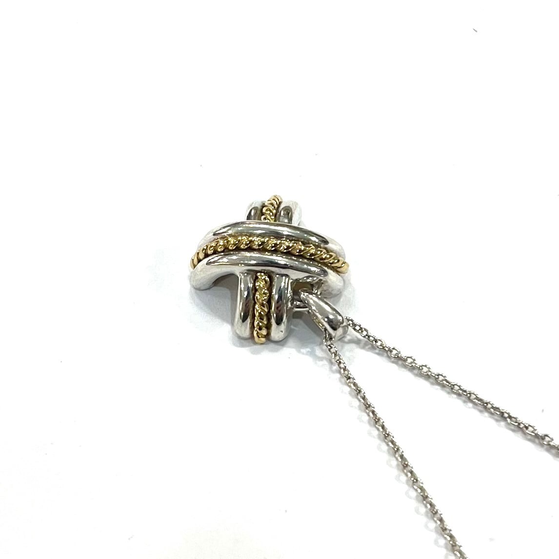 TIFFANY&CO.】2866 ティファニー silver925×K18 YG ティファニー