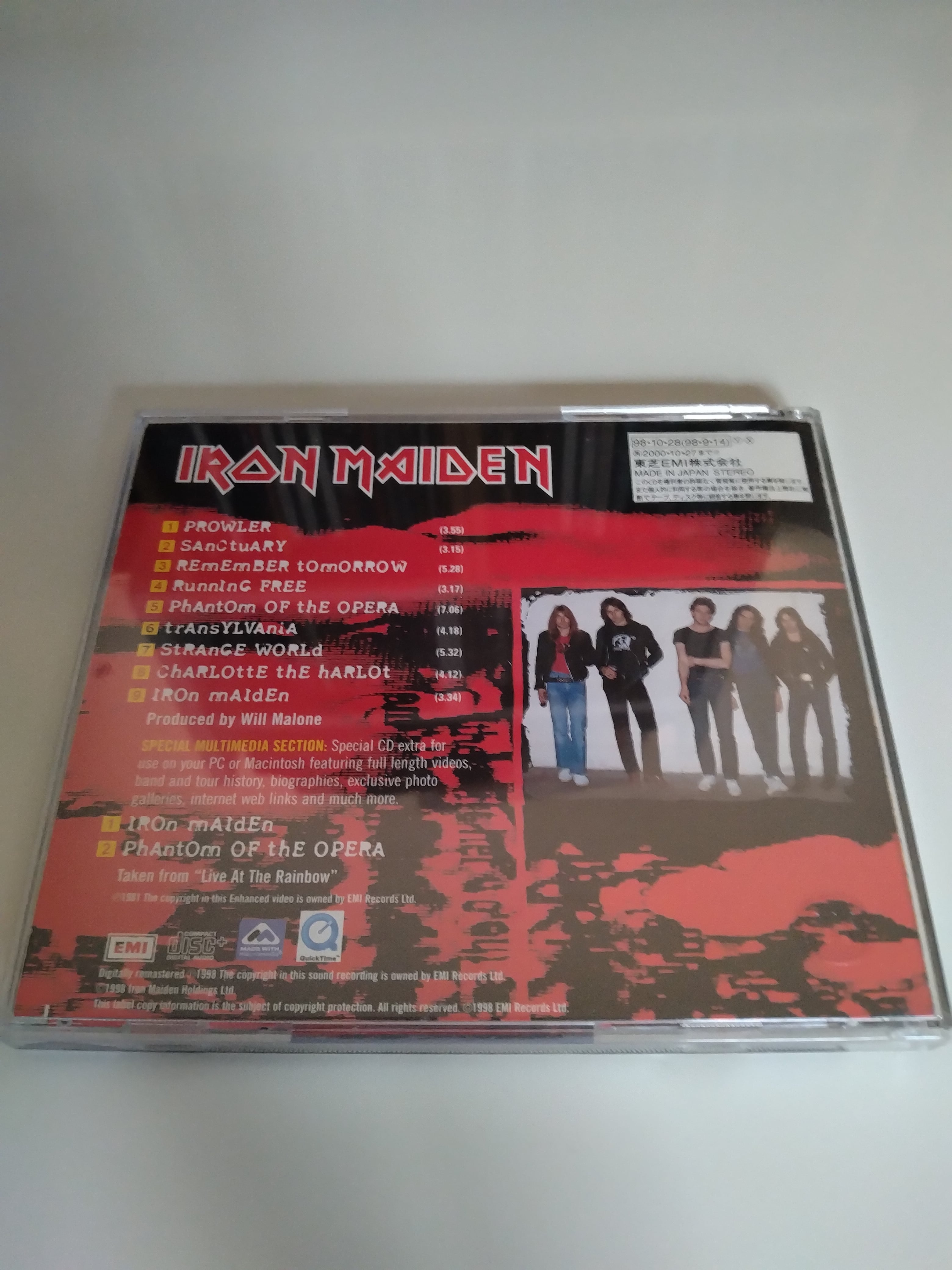 IRON MAIDEN/鋼鉄の処女 | RECORD SHOP CONQUEST/レコードショップコン