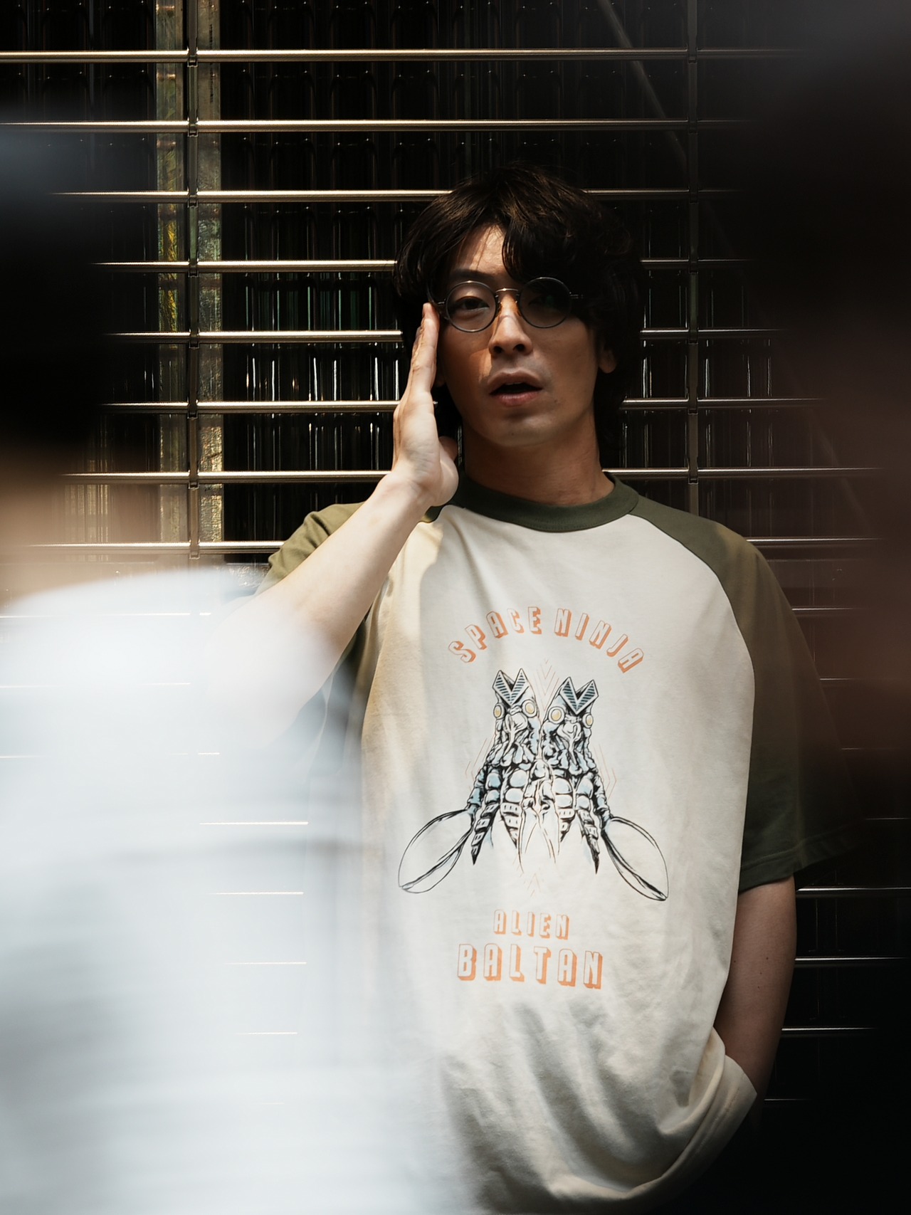 ULTRA Smooth Raglan "Alien BALTAN" feat.佐藤良真【Khaki】