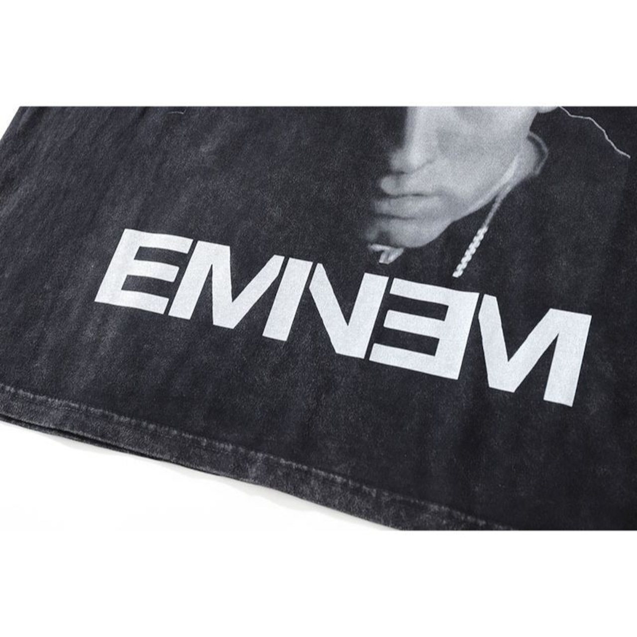 VINTAGE ストリート EMINEM Rock ロングTシャツ T317