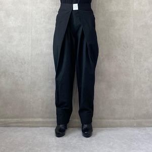 MAGIC PANTS COLOR / Black【 Aquvii Jeans 】