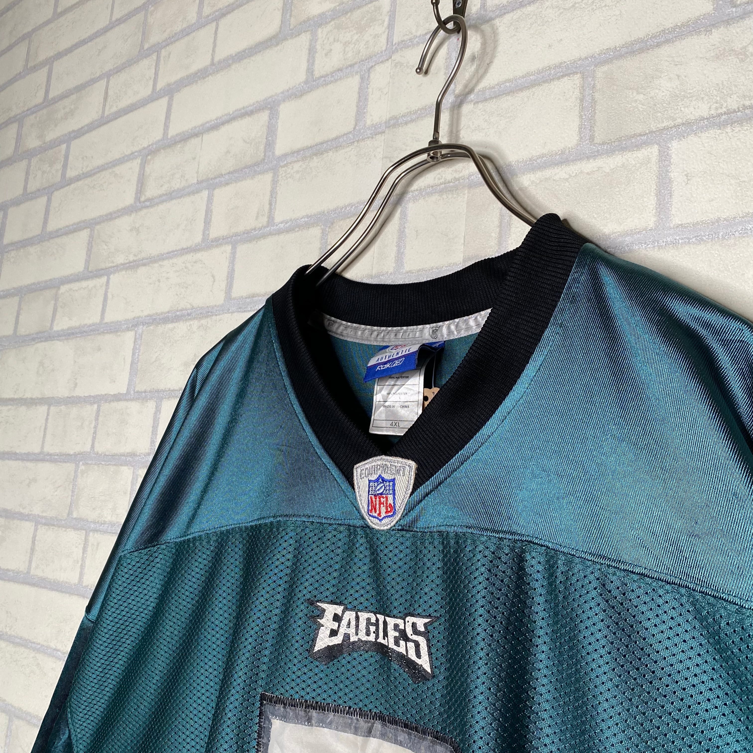 NFL × Reebok ゲームシャツ 4XL オーバーサイズ ユニフォーム 状態良好 
