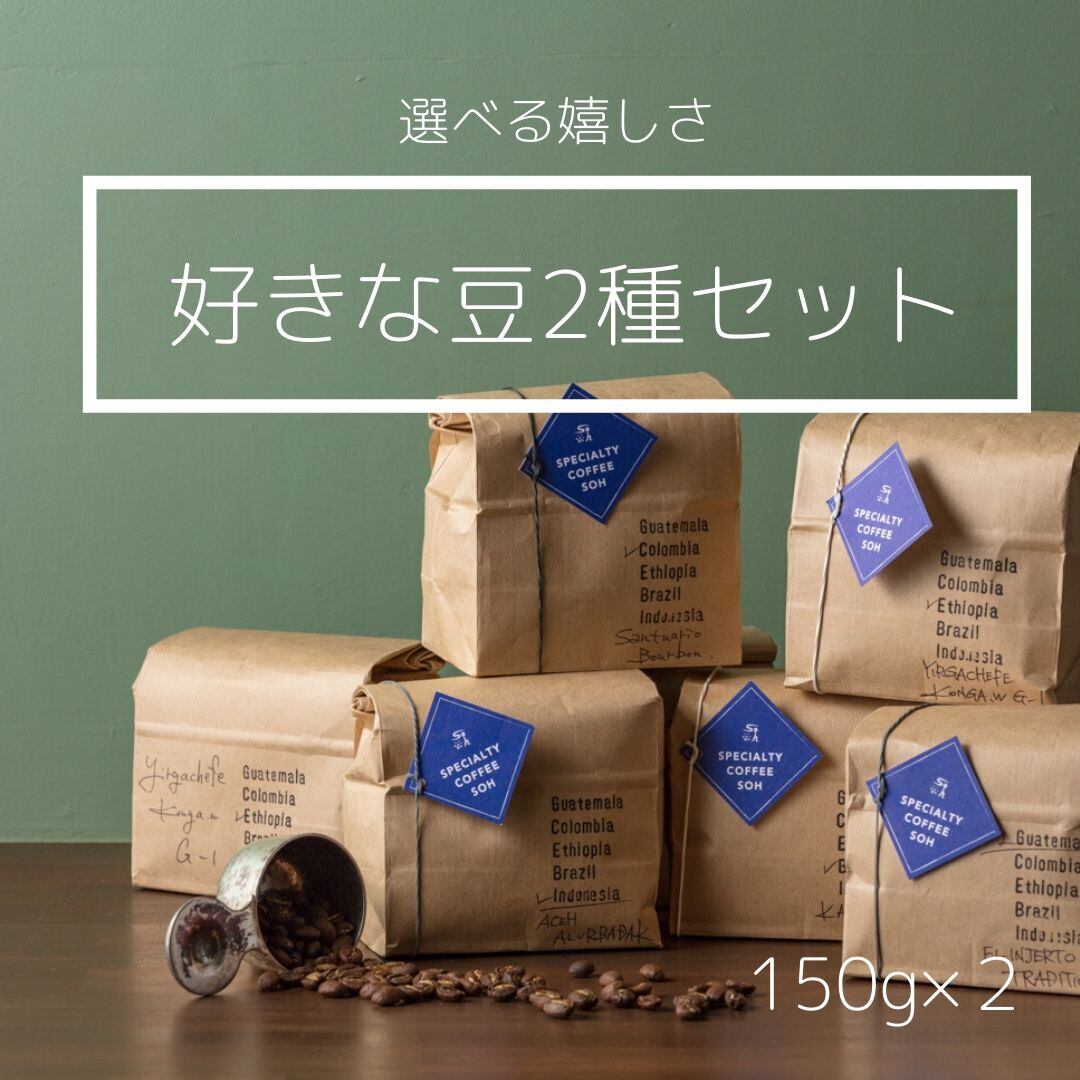 コーヒー豆様 リクエスト 2点 まとめ商品(コーヒー豆170g×2種 コーヒー豆様 リクエスト 2点 まとめ商品(コーヒー豆170g×2種