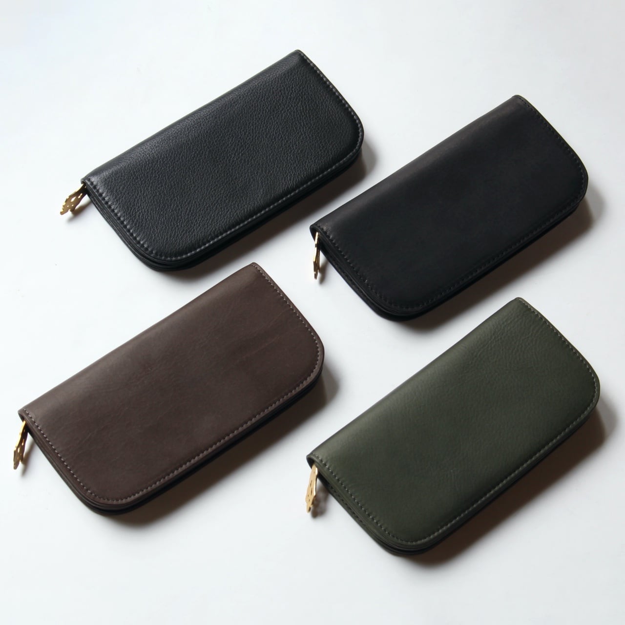 K.K様 t long wallet ワックスカーキ