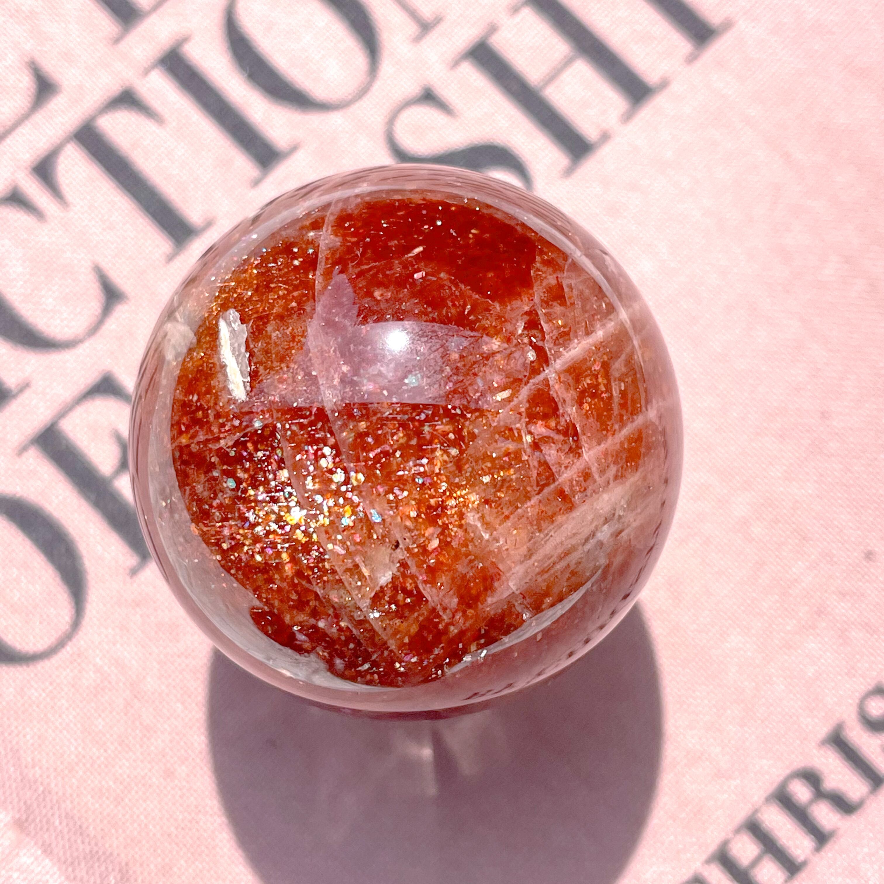 Sunstone & Moonstone Sphere ✧ サンストーン & ムーンストーン