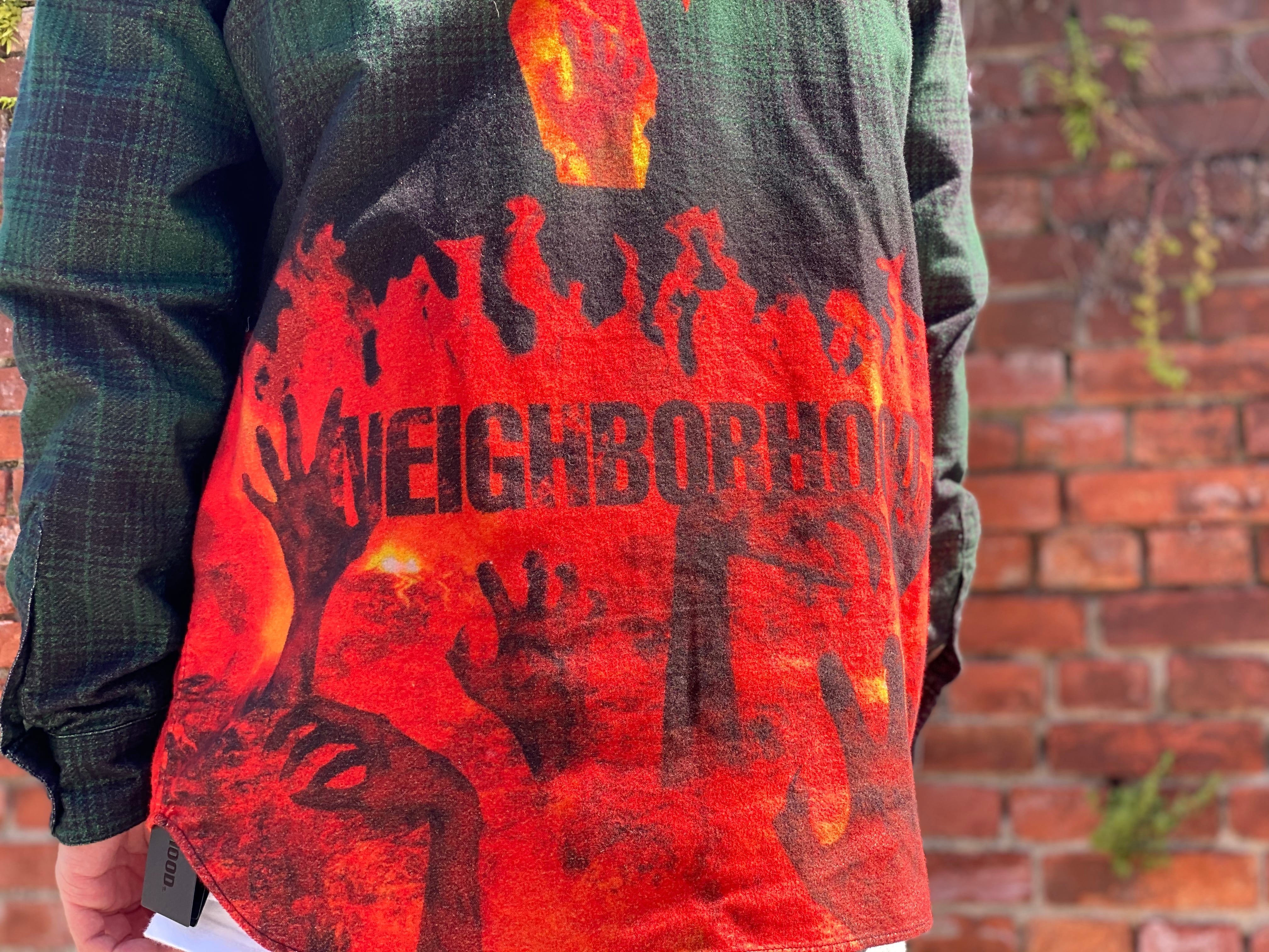 Vlone x Neighborhood Lumbers Shirt L