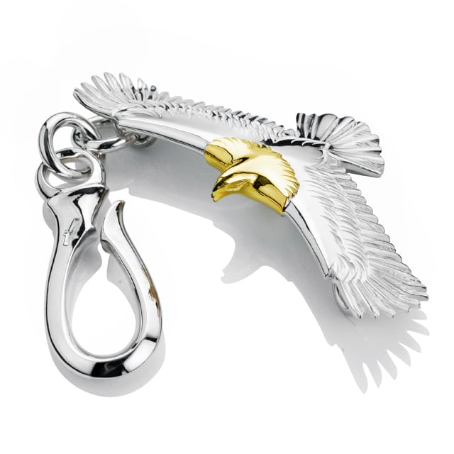 鷲見太郎 Key Chain キーチェーン】イーグルペンダント/ K18イエロー