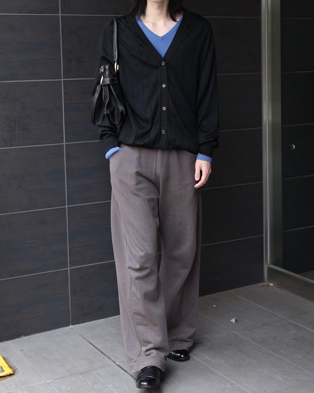 Sheer design cardigan