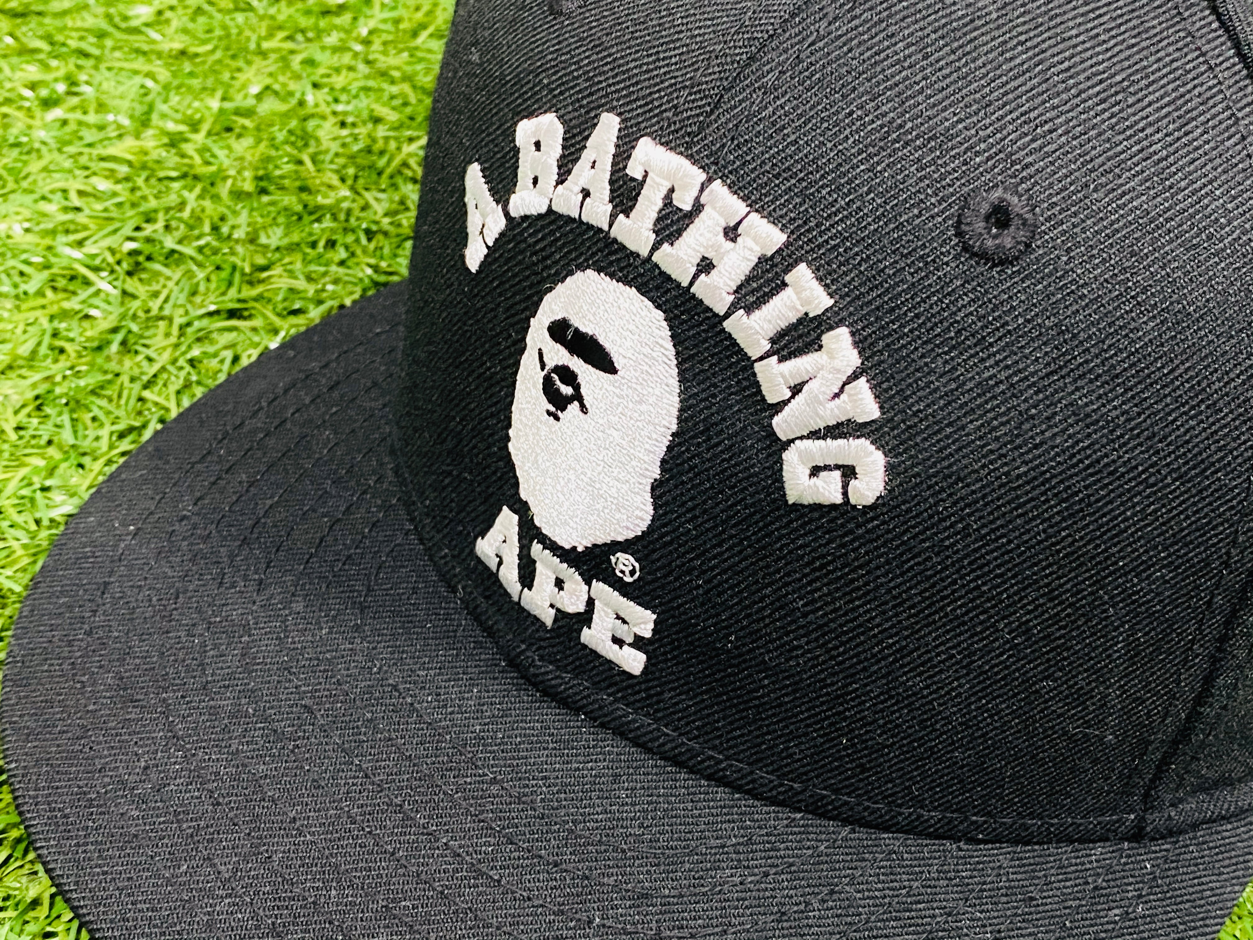 A BATHING APE × NEW ERA 9 FIFTY CAP BLACK 23JG7577 | BRAND BUYERS ...