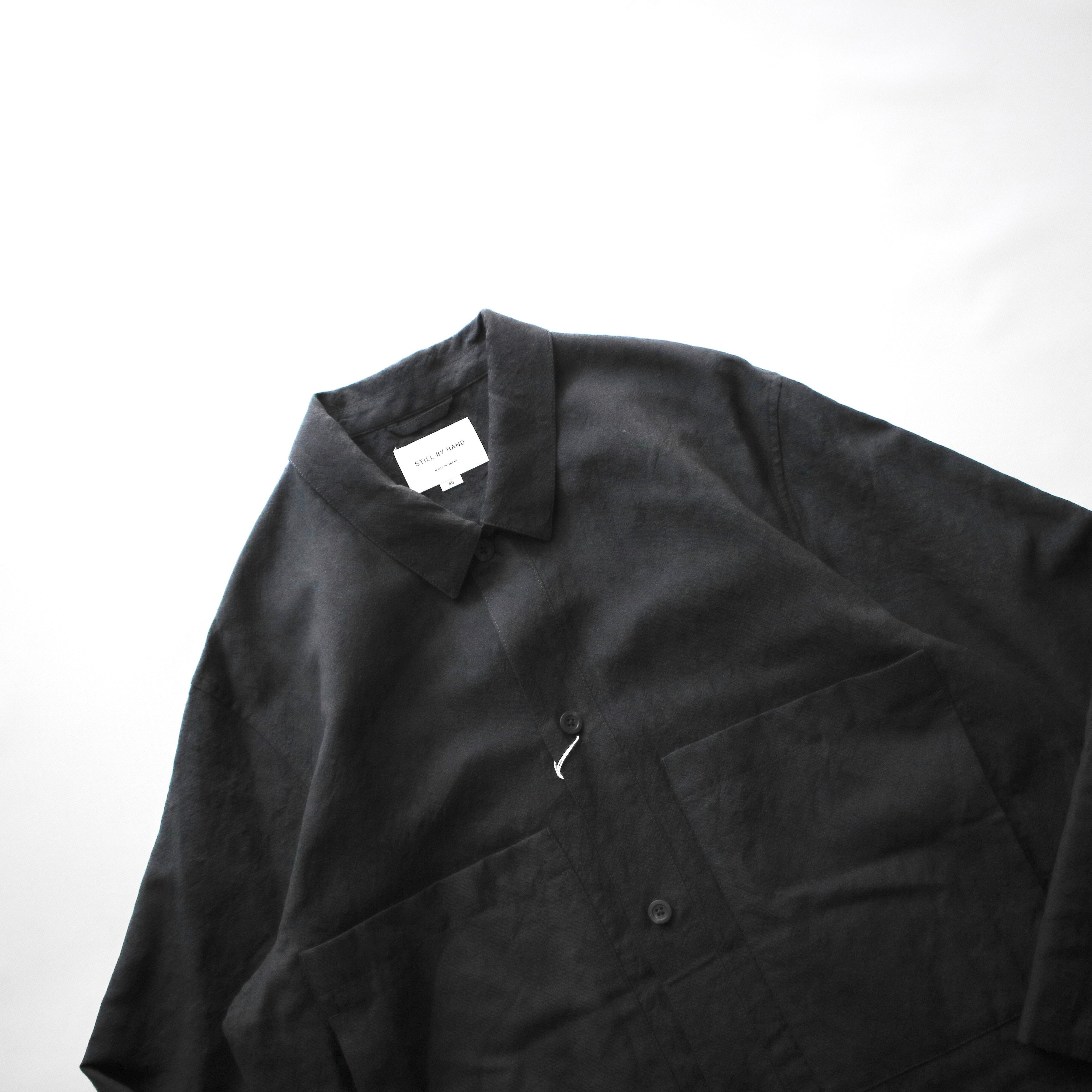 STILL BY HAND スティルバイハンド】TUMBLER LINEN WOOL LIGHT BLOUSON 